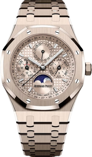 Audemars Piguet Royal Oak Perpetual Calendar 41 mm Sand Gold-Toned "Grande Tapisserie" dial - 26674SG.OO.1320SG.01
