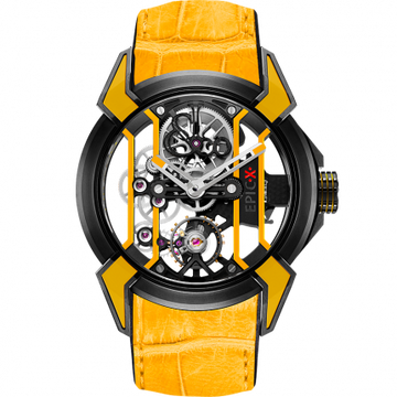 Jacob & Co. Epic X Racing Black Titanium Yellow Neoralithe Inserts 44 mm X100.21.YR.PY.A